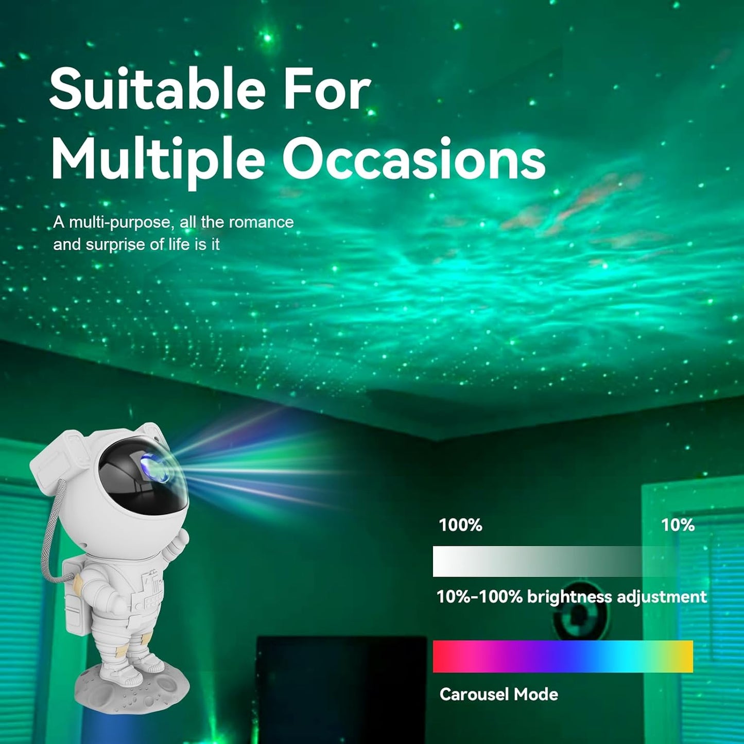 Rossetta Astronaut Galaxy Projector