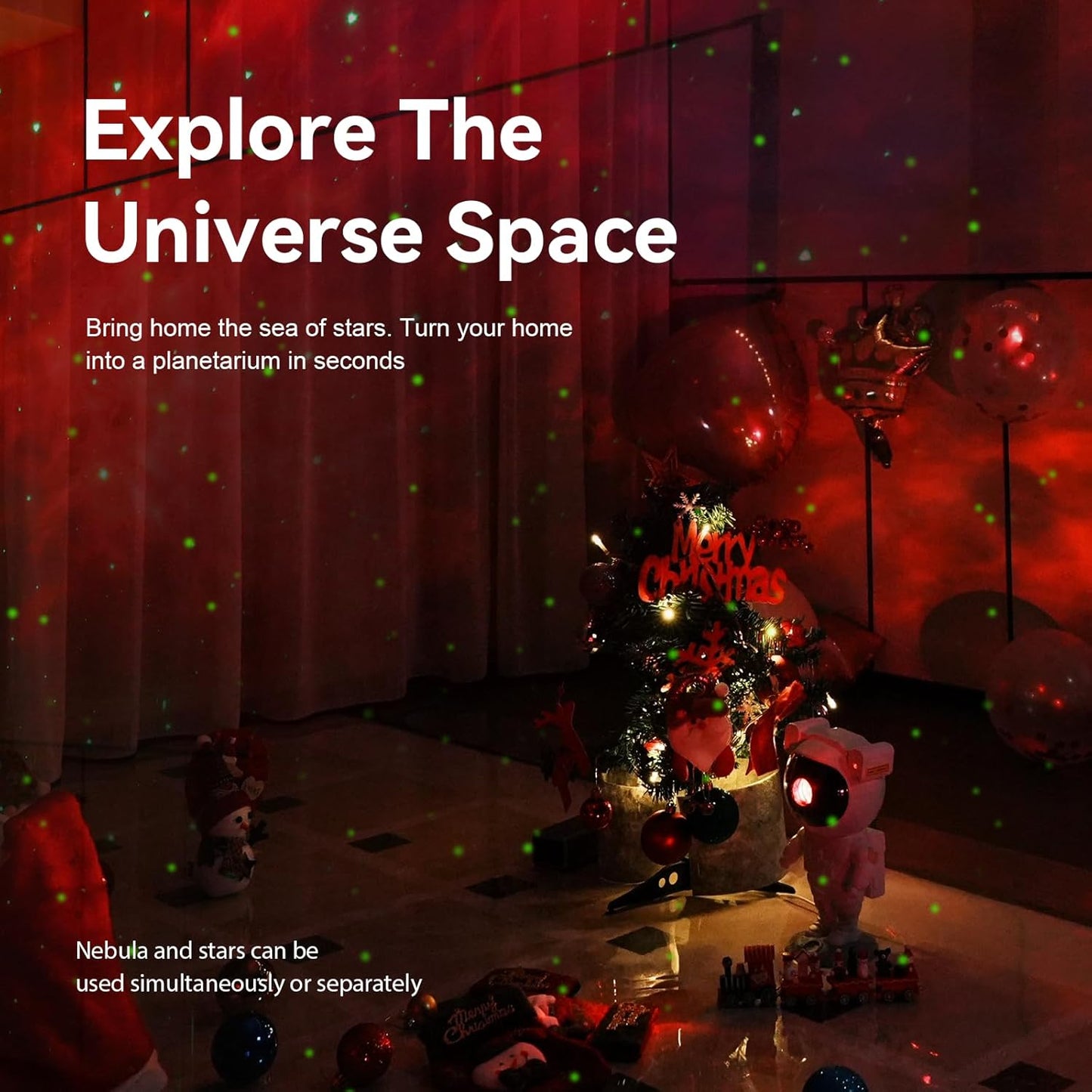 Rossetta Astronaut Galaxy Projector